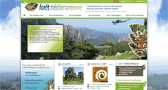 Desktop Screenshot of foret-mediterraneenne.org